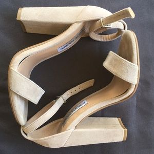 Steve Madden Carrson Taupe Heels 5.5